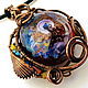 Lampwork pendant, the Gift of Aphrodite. Pendants. Lyudmila DemidoVa jewelry from glas. Online shopping on My Livemaster.  Фото №2