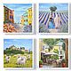 a set of paintings in the style of provence. Pictures. Ulia Svetlaya (UliaSvetlaya). Online shopping on My Livemaster.  Фото №2