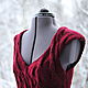Knitted vest "Spicy Cherry". Vests. LioRah (liorah). Online shopping on My Livemaster.  Фото №2