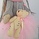 Куколка Анечкина Нежность. Мягкие игрушки. Y&N HandMade. Интернет-магазин Ярмарка Мастеров.  Фото №2