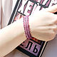 Beaded Bracelet SDB1450062, Bead bracelet, Ahtubinsk,  Фото №1