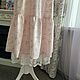  Платье с подъюбником « Прованс». Платья. Анна Смирнова (embroiderylinen). Ярмарка Мастеров.  Фото №4