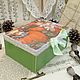 The box of bunnies and pumpkins by Beatrice Potter. Box. Studio Villa-Oliva. My Livemaster. Фото №5
