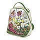 Mochila de cuero ' Baya Malinka'. Backpacks. Pelle Volare. Online shopping on My Livemaster.  Фото №2