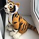 felt toy: Tiger. Felted Toy. colorlight (colorlight). My Livemaster. Фото №4