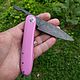  Складной нож фрикционного типа "CLASSIC" (pink), Ножи, Омск,  Фото №1