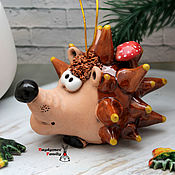 Сувениры и подарки handmade. Livemaster - original item hedgehog bell. Handmade.