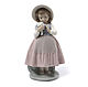 Винтаж: Фарфоровая фигура Девочка с букетом. NAO by Lladro, Предметы интерьера винтажные, Москва,  Фото №1