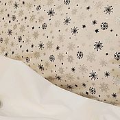 Для дома и интерьера handmade. Livemaster - original item New year`s set of bed linen from ranfors (poplin). Handmade.