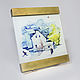 Glass painting 'summer in the city'. Pictures. Sunduk-flo (elf-studia). Online shopping on My Livemaster.  Фото №2
