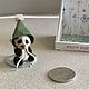 Миниатюрный мишка панда. Мини фигурки и статуэтки. Микро_пупсики (micropupsiki). Интернет-магазин Ярмарка Мастеров.  Фото №2