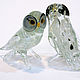 Полярная Сова Даегманд. Статуэтки. Мастерская Animals in Glass. Ярмарка Мастеров.  Фото №5