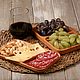Менажница из массива бука на два отделения. Менажницы. Мастерская WOOD U LIKE. Ярмарка Мастеров.  Фото №4