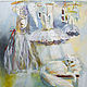 Avant le balle - painting on canvas. Pictures. Annet Loginova. Online shopping on My Livemaster.  Фото №2