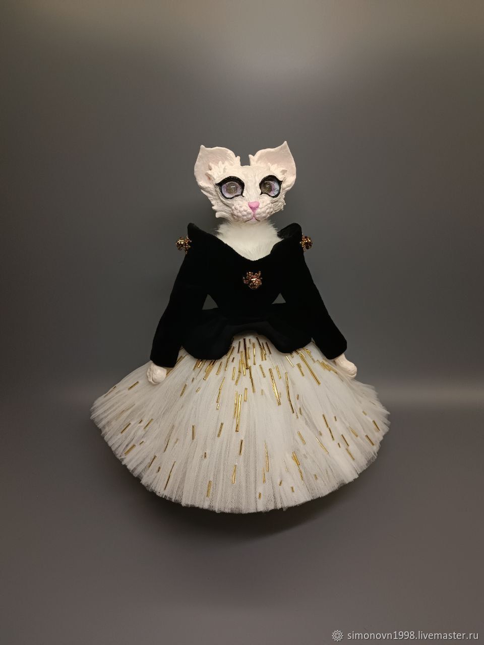 Кукла Кошка в интернет-магазине Ярмарка Мастеров по цене 6800 ...
