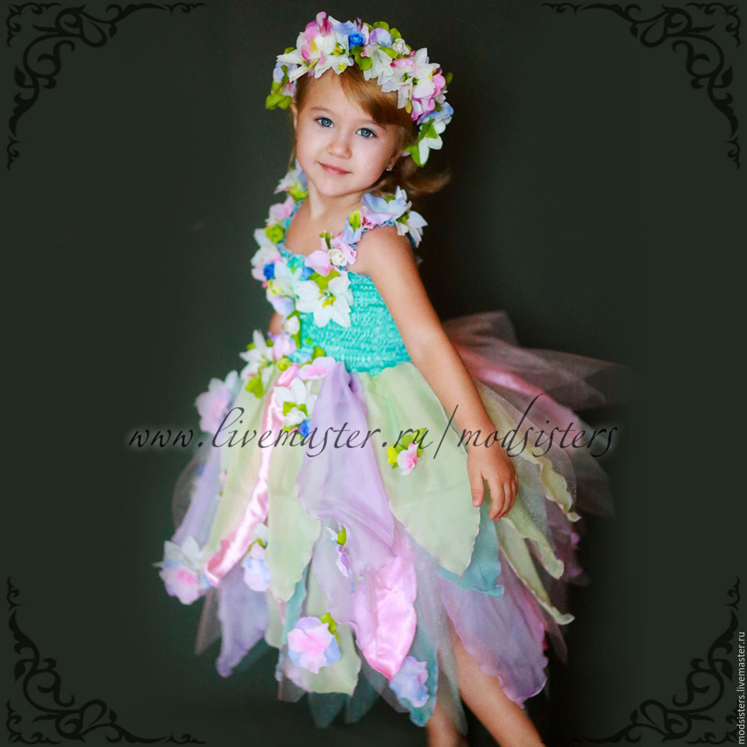 Детский костюм весны для настоящей принцессы