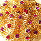 Set Of gold lace, brooch and clips, set of vintage jewelry. Vintage jewelry sets. Rarities. Online shopping on My Livemaster.  Фото №2