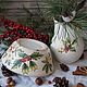 Order 'Winter bouquets'-a Set of ceramic tableware. Hundred centuries. Livemaster. . Kitchen sets Фото №3