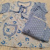 Одежда детская handmade. Livemaster - original item Pajamas for girls 