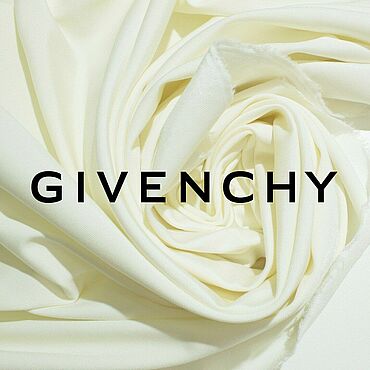 Материалы для творчества ручной работы. Ярмарка Мастеров - ручная работа GIVENCHY, джерси вискозное Гардения, ФРАНЦИЯ. Handmade.