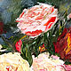 Oil painting Roses. Pictures. Zabaikalie. My Livemaster. Фото №5
