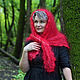 Косынка из козьего пуха  ажурная " Вabushka scarf ". Косынки. Наталья  Пуховая Мастерская (puhovyiy-master). Ярмарка Мастеров.  Фото №4