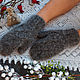 Downy mittens ' Gray'. Mittens. Dom-puha (dom-puha). Online shopping on My Livemaster.  Фото №2