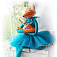 interior doll: Interior doll 'Fox dancer'. Interior doll. Amelidolls (amelidolls). Online shopping on My Livemaster.  Фото №2