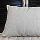 PILLOW WITH LINEN FILLING 50h70cm for sweet dreams, Pillow, Moscow,  Фото №1