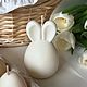Заказать Пасхальный кролик из оливкового воска / свеча ручной работы. AROMA+СВЕЧИ. Ярмарка Мастеров. . Свечи Фото №3