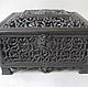 Kus.Z. Of Collects Openwork Box Mascaron OLD Cast iron. Vintage interior. LuxVintage. My Livemaster. Фото №4
