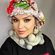 Шапка  ушанка РЯБИНА. Шапки. Анна Лесникова      Les accessoires. Ярмарка Мастеров.  Фото №4