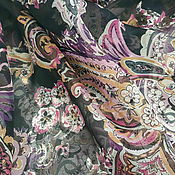 Материалы для творчества handmade. Livemaster - original item Fabric: Chiffon Silk Etro Paisley. Handmade.