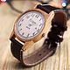 Wooden watches, men's watches, beech, 04AD4035BB. Watches. Phoenix Tree - wooden watches. Online shopping on My Livemaster.  Фото №2