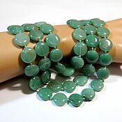 Материалы для творчества handmade. Livemaster - original item Jade beads 16h6, natural stone.pcs. Handmade.