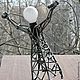 Человек-опора. Потолочные и подвесные светильники. Артель ''Варка подарка''. Ярмарка Мастеров.  Фото №6