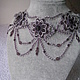 Order Necklace 'lilac Stand'. handmade jewelry. Livemaster. . Necklace Фото №3