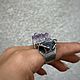 Кольцо разъемное: Армянское серебро: сиреневый аметист. Кольца. Shahinian Jewelry. Ярмарка Мастеров.  Фото №4