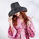 Sombrero de rafia de dos tonos 2Lillys / Yin & Yang, Hats1, Moscow,  Фото №1