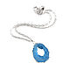 Druse pendant 'Blue Sea' blue pendant on a chain stylish. Pendants. Irina Moro. My Livemaster. Фото №5
