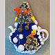 Грелка на чайник "Зимняя овечка" (с чайником), Чехол на чайник, Тутаев,  Фото №1