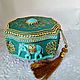 Jewelry box'Mint elephant', Box, Krasnodar,  Фото №1