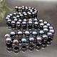 Beads made of natural river pearls in the shape of a ball, Beads2, Moscow,  Фото №1