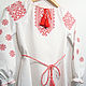 Children's folk dress 'Lola'. People\\\'s shirts. KubanLad. Online shopping on My Livemaster.  Фото №2