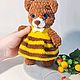 Мягкая вызванная игрушка Медвежонок. Игрушки. Мария Стиль для тебя. Ярмарка Мастеров.  Фото №8