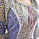 Order Summer midi dress Summer Lavender in country boho style. Kupava - ethno/boho. Livemaster. . Dresses Фото №3