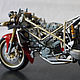 Модель мотоцикла Ducati 916 (1/12). Модели. Handicraft. Ярмарка Мастеров.  Фото №4