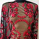 Order The rest! D&G Embroidery on a grid. MMonro (MMonro). Livemaster. . Fabric Фото №3