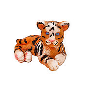 Косметика ручной работы handmade. Livemaster - original item Soap Tigers handmade animals as a gift for children. Handmade.