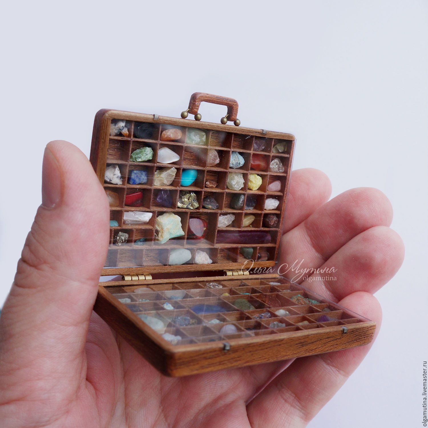 custom! Collection of stones in the suitcase, Miniature figurines, Cheboksary,  Фото №1